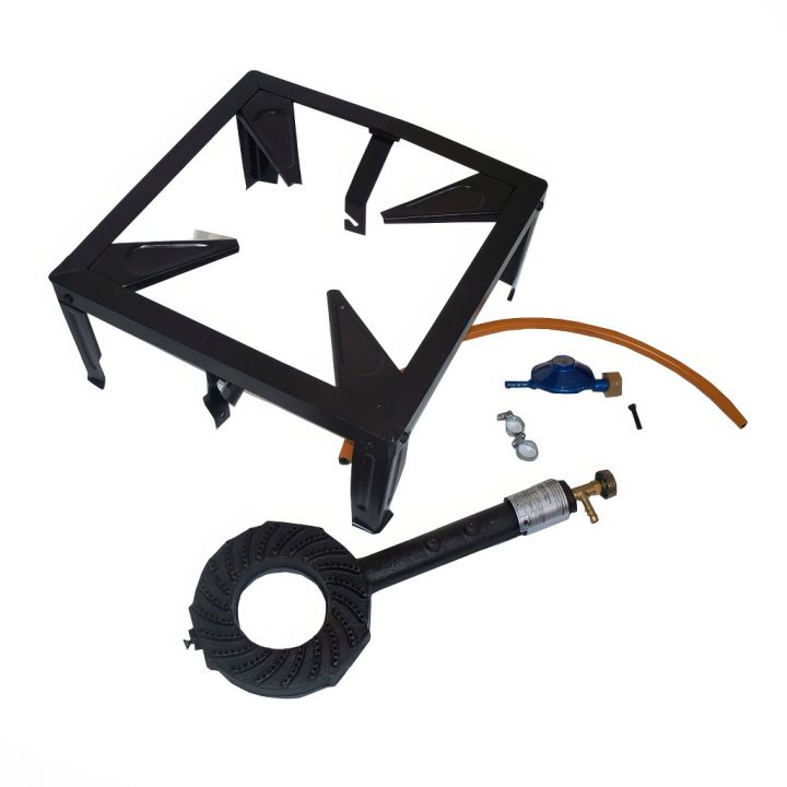 Průmyslový plynový vařič - čtverhranný