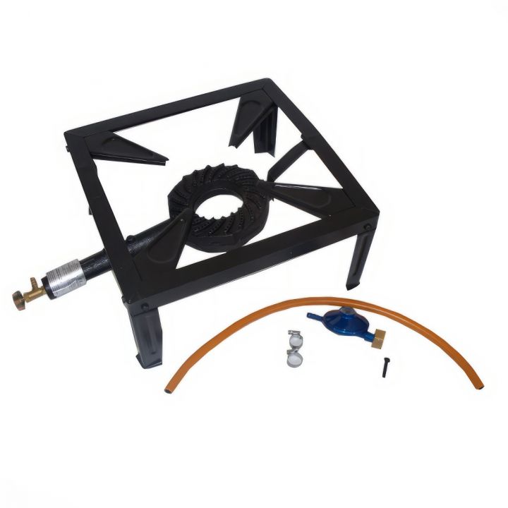 Průmyslový plynový vařič - čtverhranný