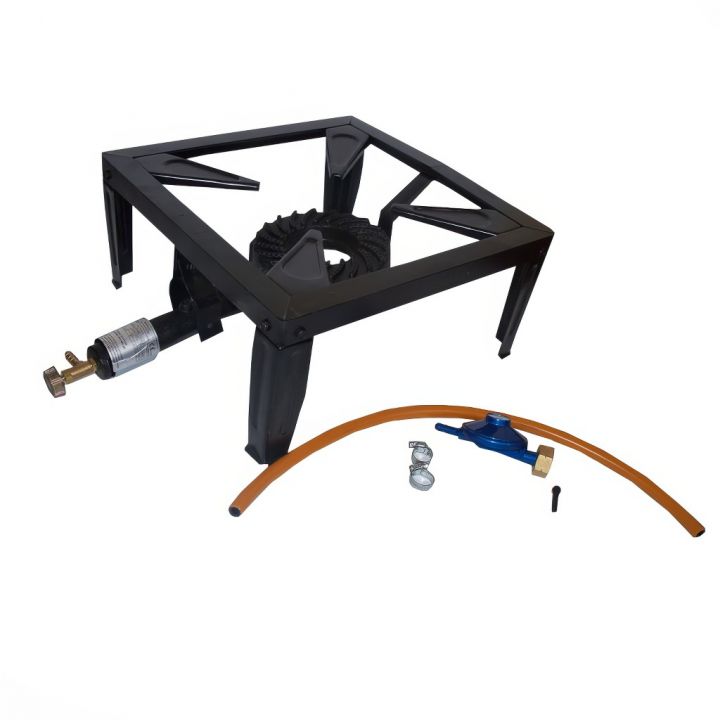 Průmyslový plynový vařič - čtverhranný