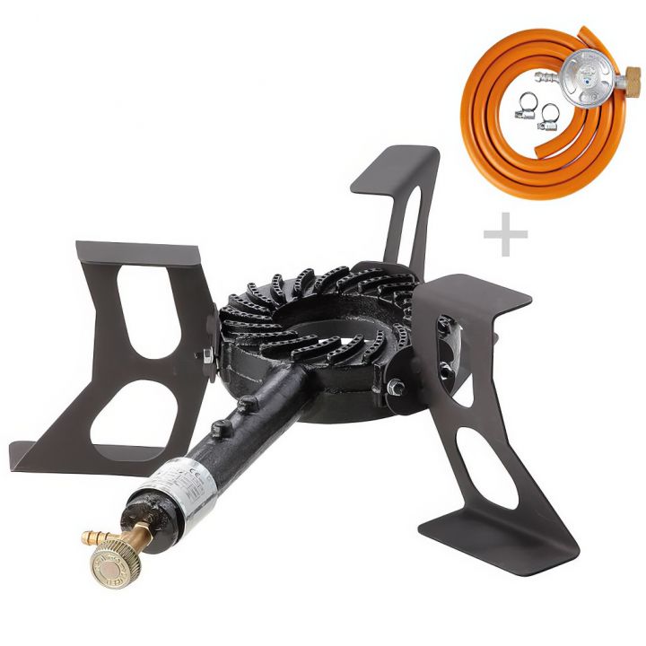 Průmyslový plynový vařič - trojnožka