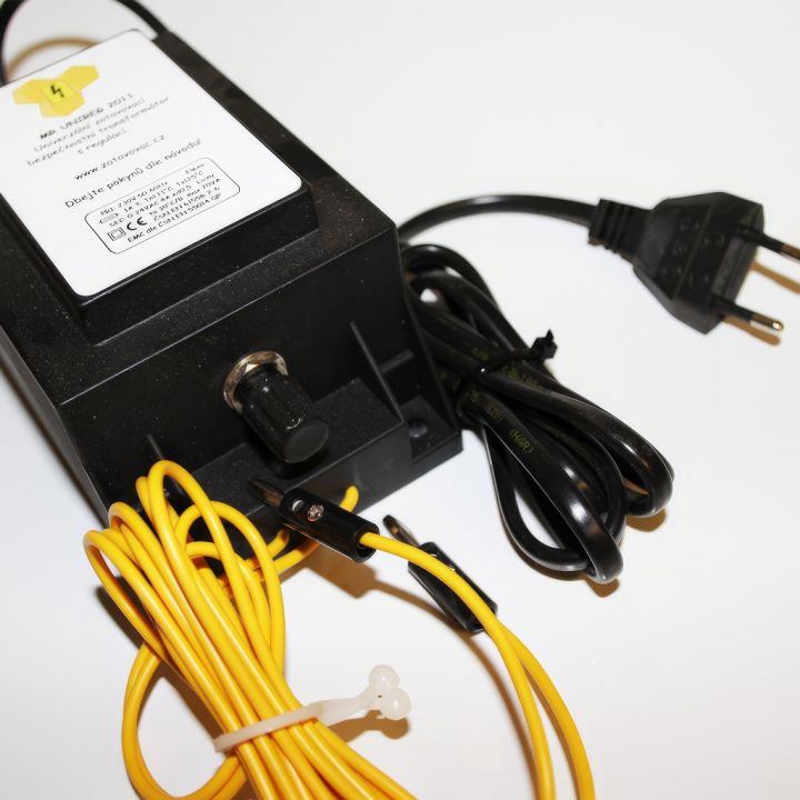 Trafo na zatavování mezistěn 12/24V - nerez/pocín dr.