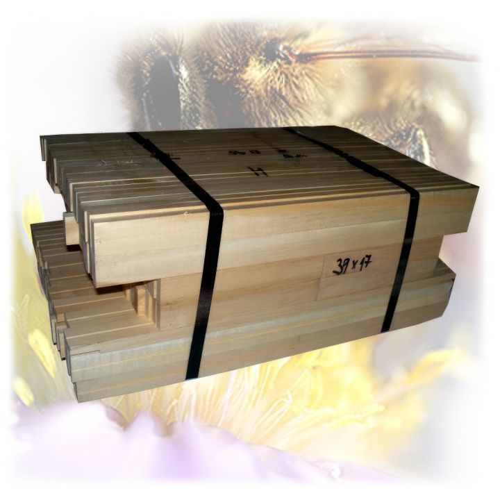 Přířezy na rámky 39x17 - lípa, 50 kusů