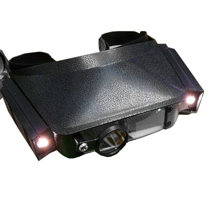 Čelní lupa s osvětlením - hlavová