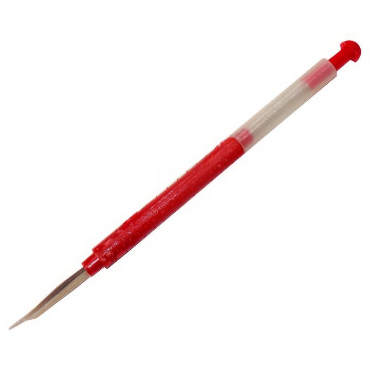 Přelarvovací lžička s jazýčkem