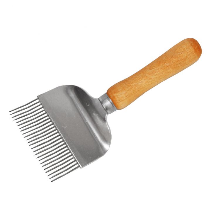 Vidlička k odvíčkování 1x lom., 25 jehel, nerez jehly