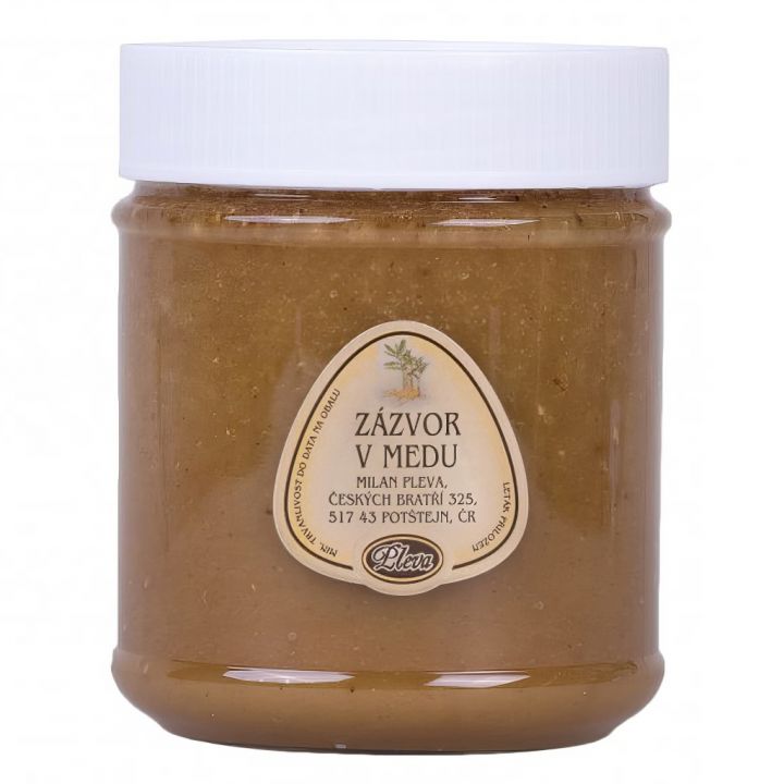 Pleva Zázvor lékařský v medu
