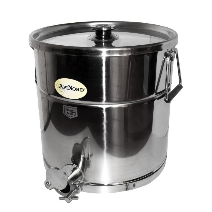 Stáčecí nádoba ApiNord - nerez výpust 25 kg