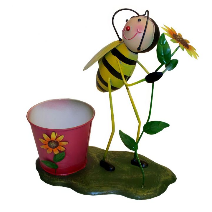 Květináč se slunečnicí D