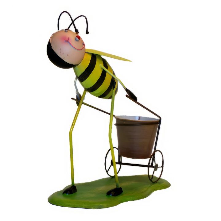 Květináč s trakařem D