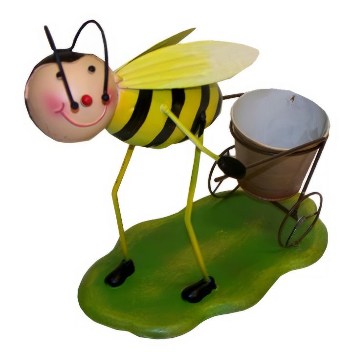 Květináč s trakařem D