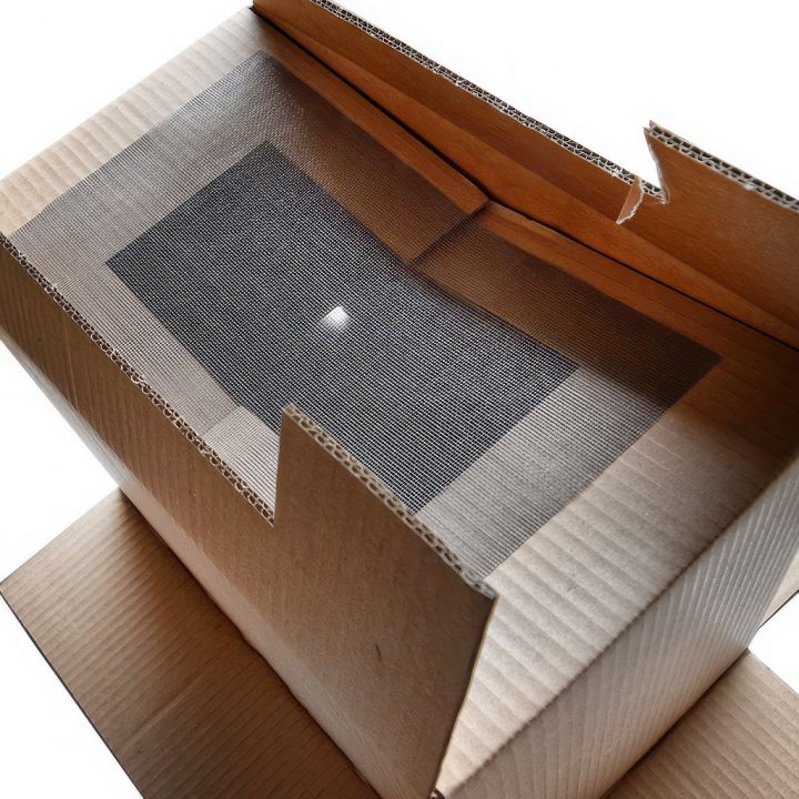 Krabice na oddělky 39 x 24 - rozložená + síťka