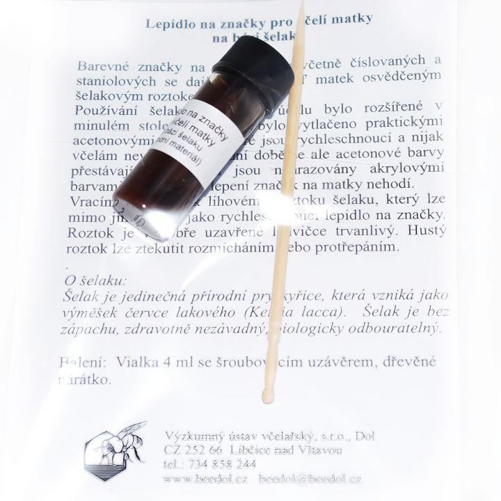 Lepidlo na značky na matky - Šelak