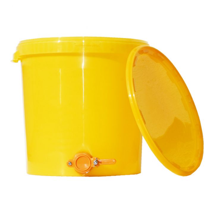0477-staceci-nadoba-plast-40-25-08.jpg_1 Nádoba na stáčení 40 kg s ventilem - žlutá