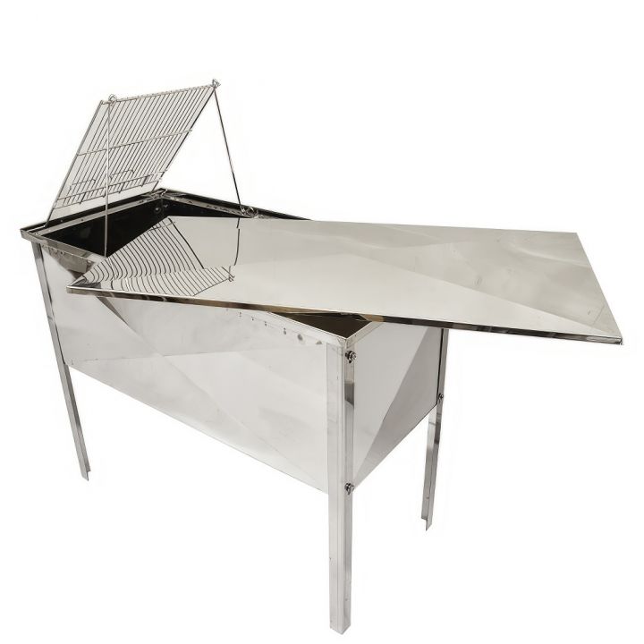 Odvíčkovací stůl s víkem - 100 cm - něm.