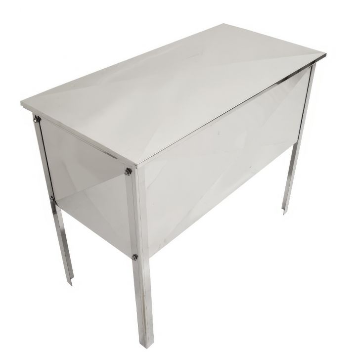 Odvíčkovací stůl s víkem - 100 cm - něm.