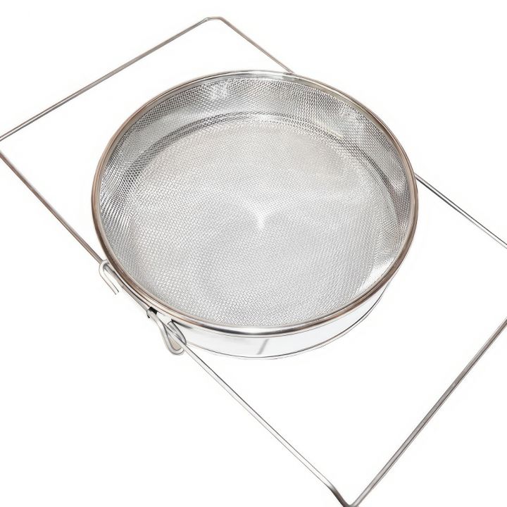 Cedník (síto) dv. vp. ner. 24 cm s úchyty DE1