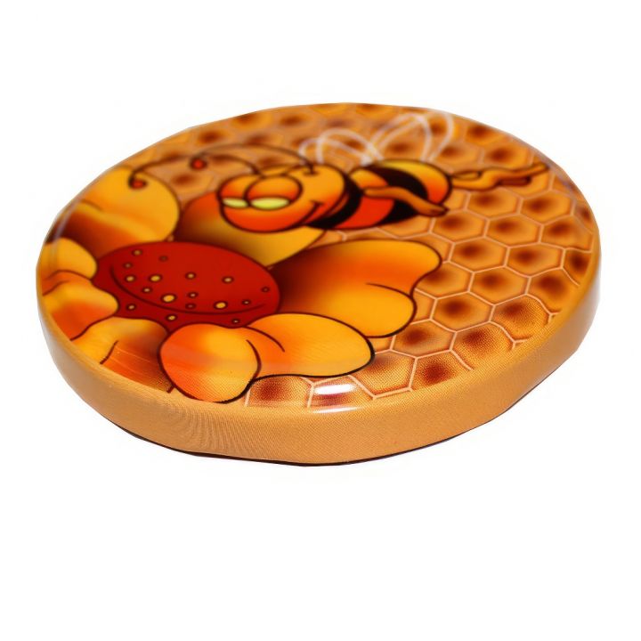 Víčko na sklenici TO 82 - Včelka Medouš