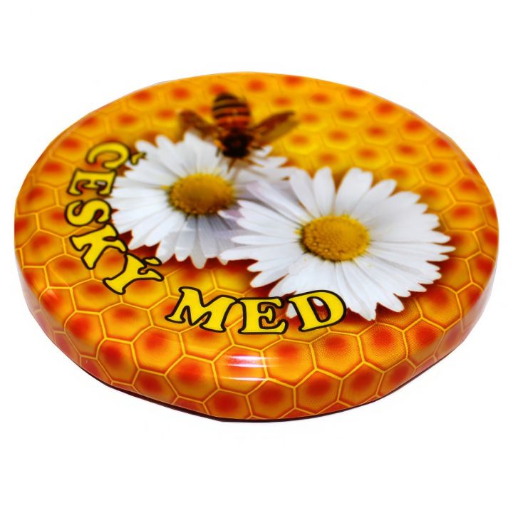 Víčko na sklenici TO 82 - Český med - kopretina