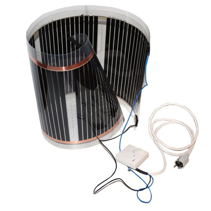 Ztekucovací folie s termostatem - 150x40