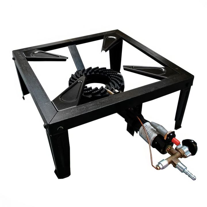 Vařák na vosk s plyn vařičem - nerez - Max - AKCE