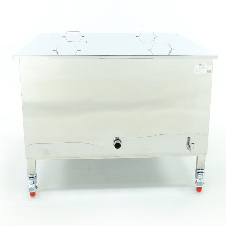 Vařák na vosk s plyn vařičem - nerez - Max - AKCE