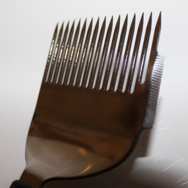 Vidlička na odvíčkování nerez rovná, 16 jehel