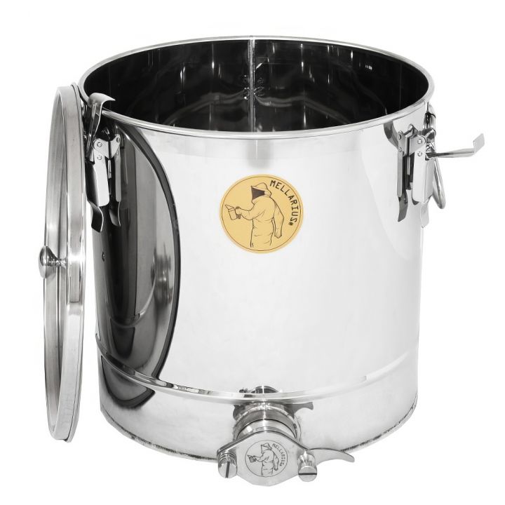 08141-proline-nerez-25kg-03.jpg_1 Stáčecí nádoba Mellarius OptiLine 25 kg - nerez kohout TV