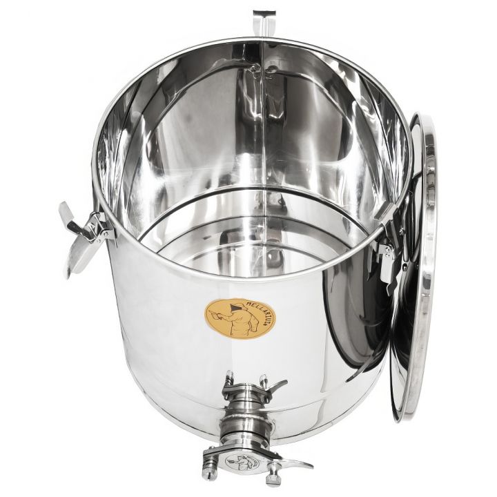 08141-proline-nerez-25kg-07.jpg_1 Stáčecí nádoba Mellarius OptiLine 25 kg - nerez kohout TV