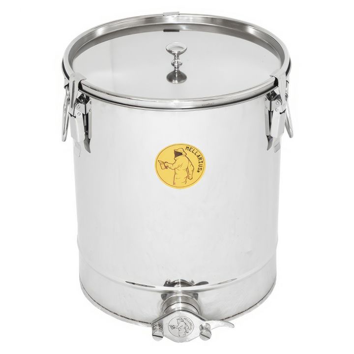 Stáčecí nádoba Mellarius OptiLine 35 kg - nerez kohout TV