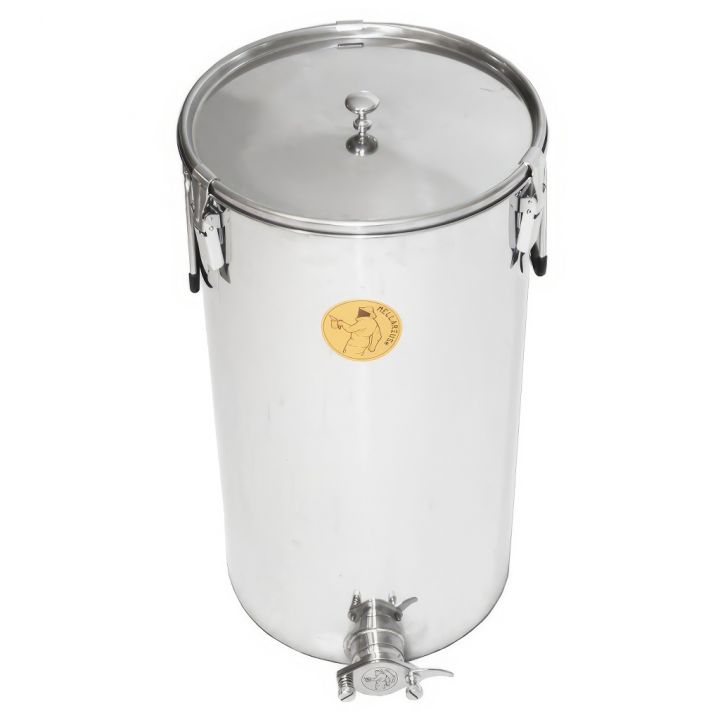 Stáčecí nádoba Mellarius OptiLine 50 kg - nerez kohout TV