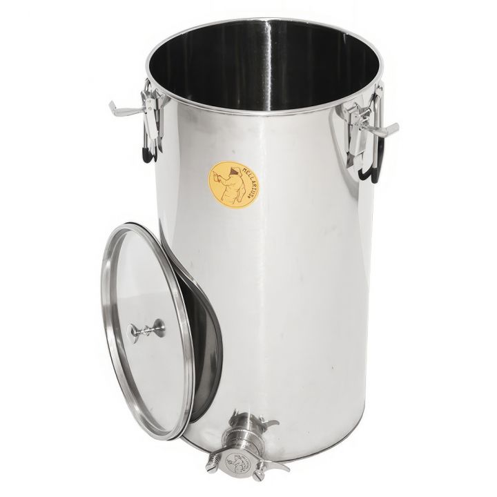 Stáčecí nádoba Mellarius OptiLine 50 kg - nerez kohout TV