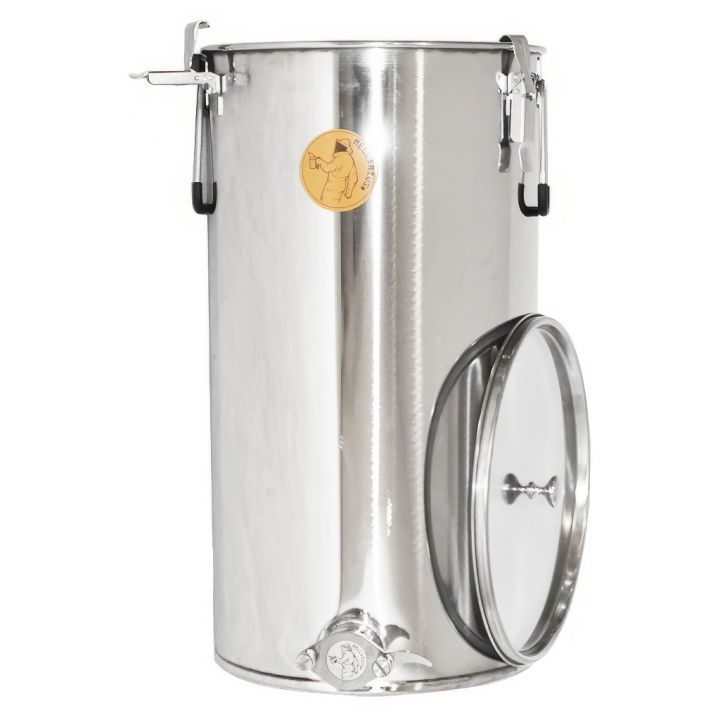 Stáčecí nádoba Mellarius OptiLine 50 kg - nerez kohout TV