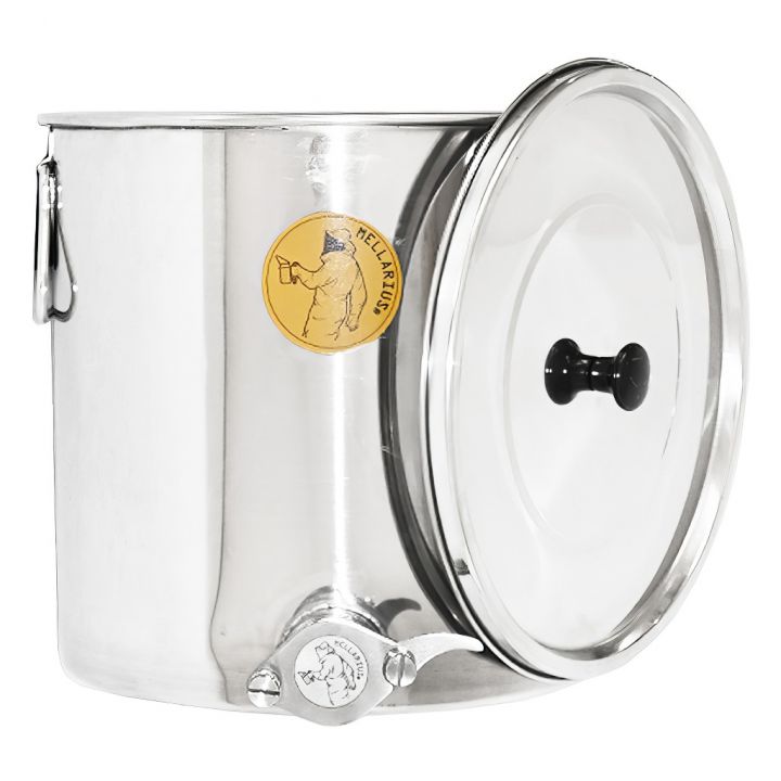 08111-minima-nerez-25kg-05.jpg_1 Stáčecí nádoba Mellarius MiniLine 25 kg - nerez kohout