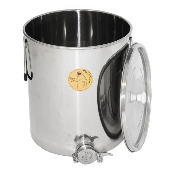 08121-minima-nerez-35kg-05.jpg_1 Stáčecí nádoba Mellarius MiniLine 35 kg - nerez kohout