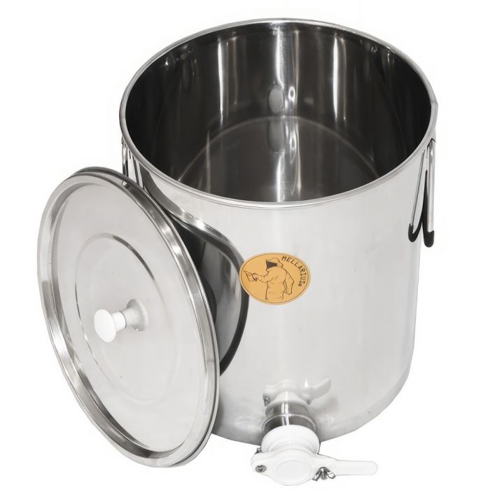 0812-minima-plast-35kg-03.jpg_22 Stáčecí nádoba Mellarius MiniLine 35 kg - plast kohout