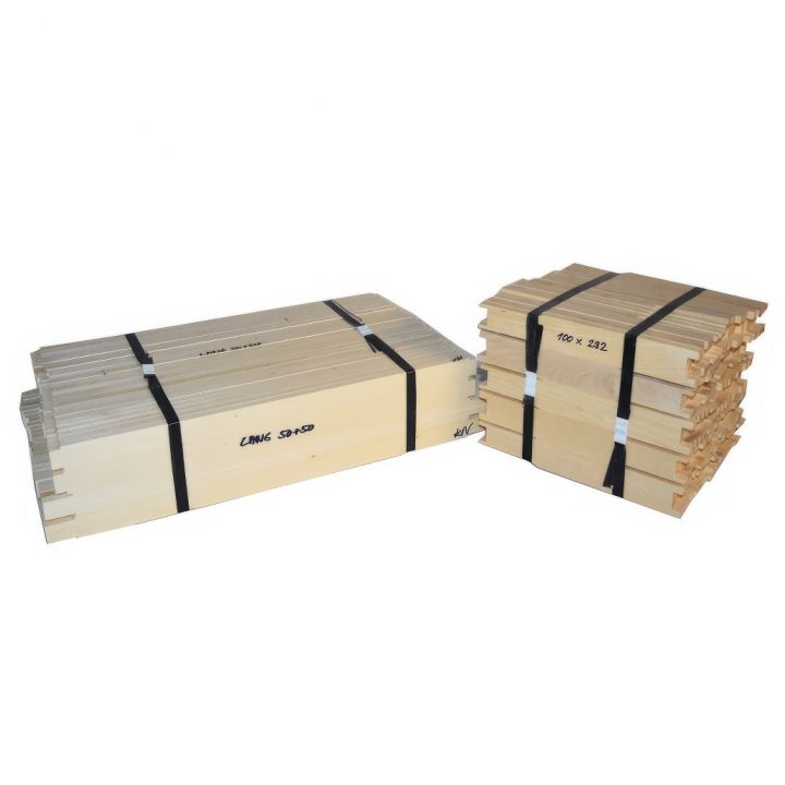 Lipové přířezy na rámky – Langstroth 232 – Hoffman - 50 ks