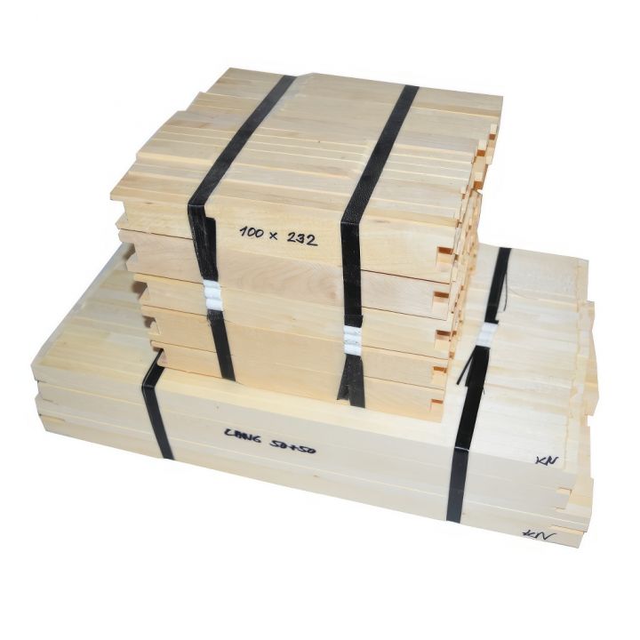 Lipové přířezy na rámky – Langstroth 232 – Hoffman - 50 ks