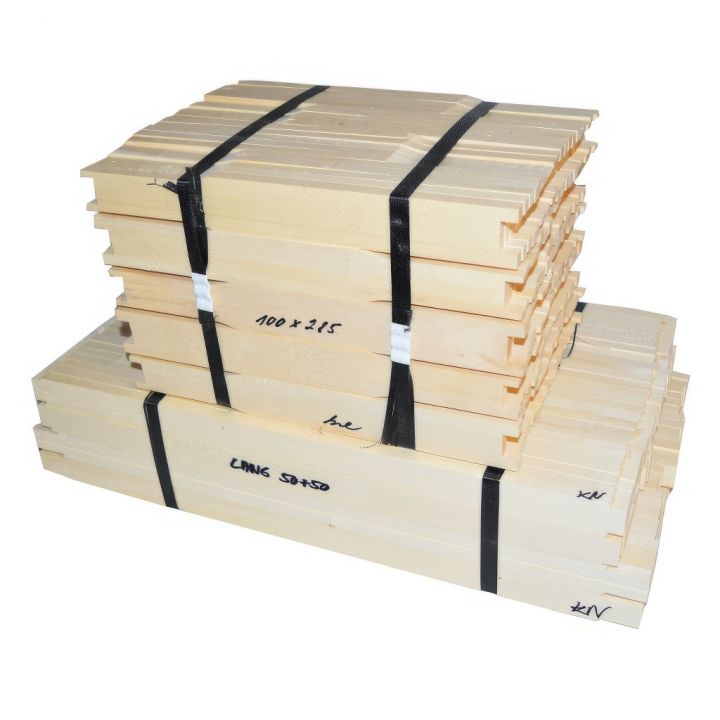 Lipové přířezy na rámky Langstroth 285 – Hoffman - 50 ks