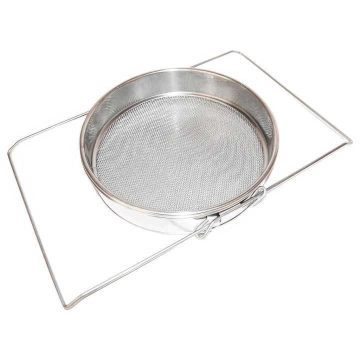 Cedník (síto) dv. rv. ner. 24 cm s uchyty DE 4