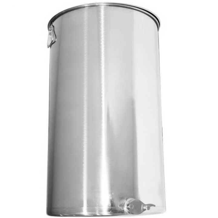 Stáčecí nádoba Mellarius MiniLine 200 kg - nerez kohout