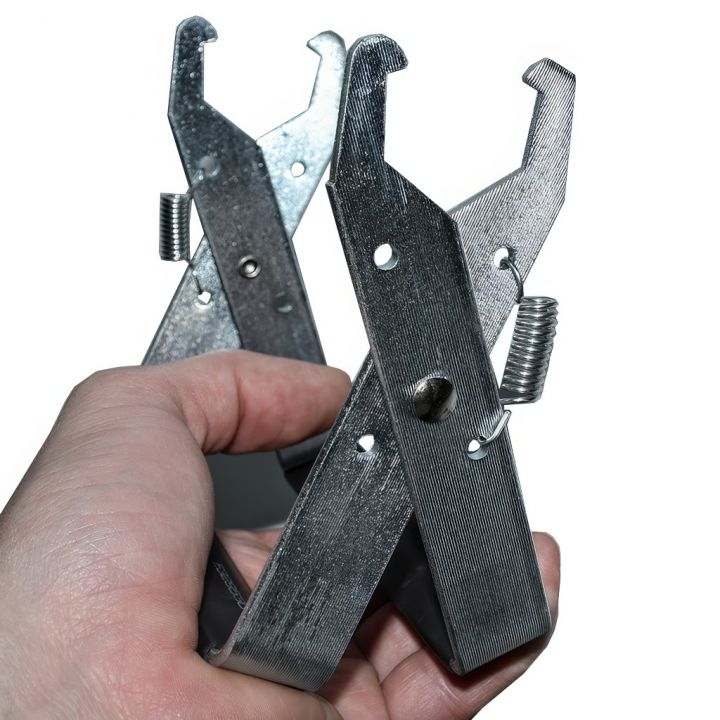 Zvedací kleště s gumou