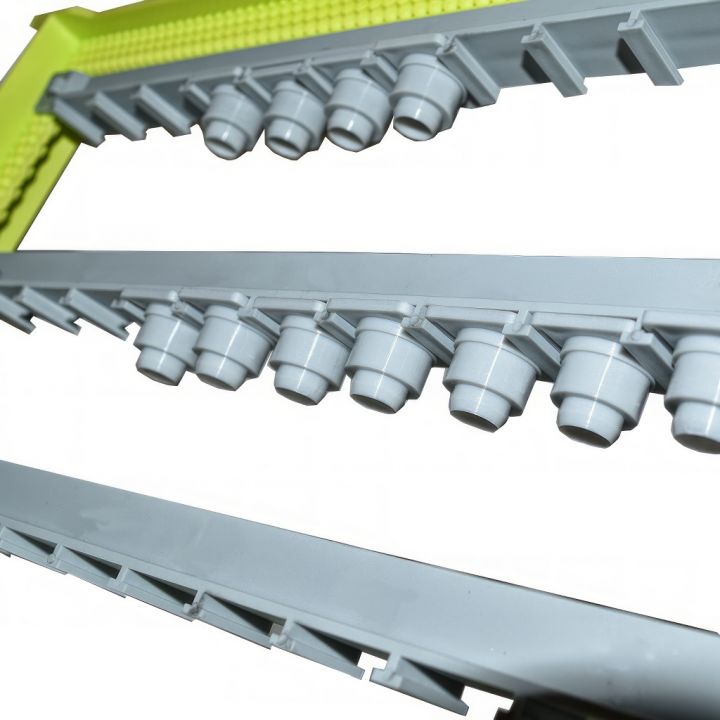 Chovná sada CZ - rámek,3 lišta, 100 misek