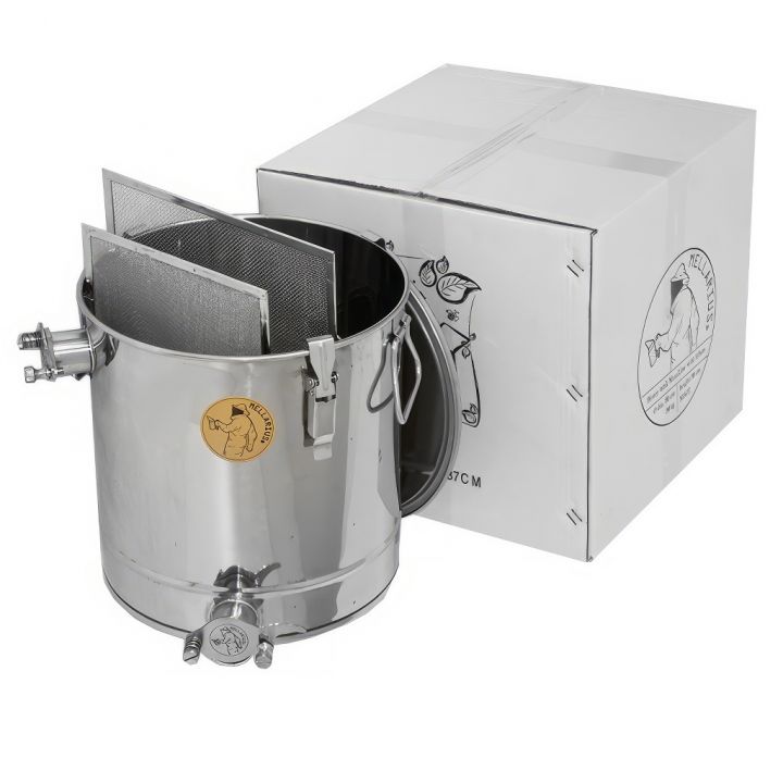 Stáčecí a čeřící nádoba Mellarius MaxiLine 35 kg s 2 síty