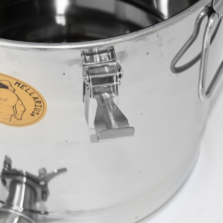 Stáčecí a čeřící nádoba Mellarius MaxiLine 35 kg s 2 síty