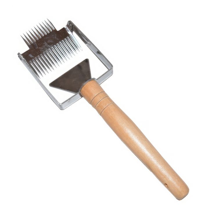 Odvíčkovací vidlička 17j dvojitá s vodícím břitem