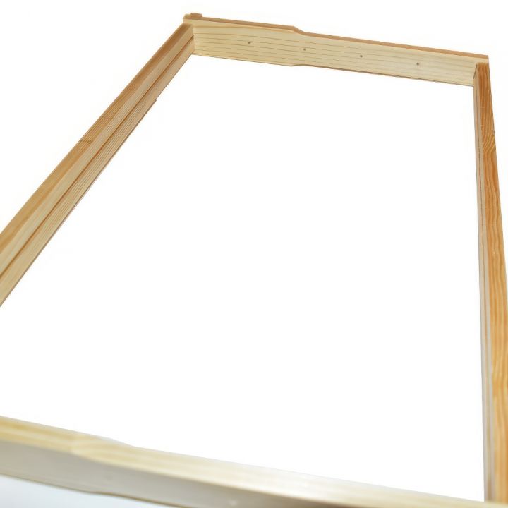 Přířezy Langstroth 285 Jumbo - Hoffman - předvrtaný, s drážkou - 50 ks