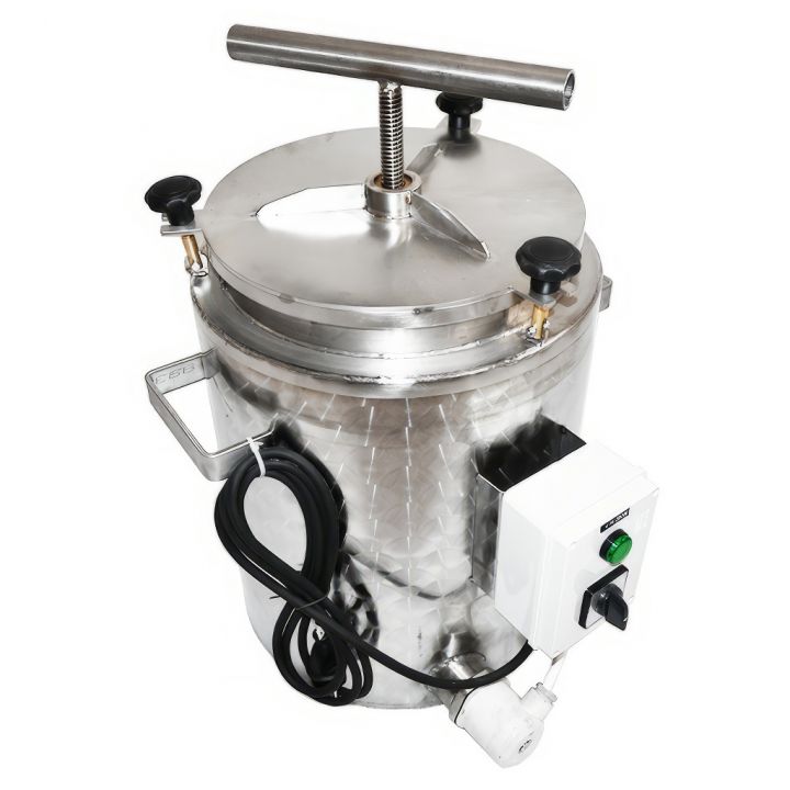 Vařák na vosk s lisem 35l - elektrický 230 V