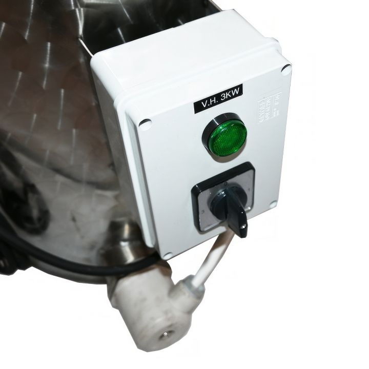 Vařák na vosk s lisem 35l - elektrický 230 V