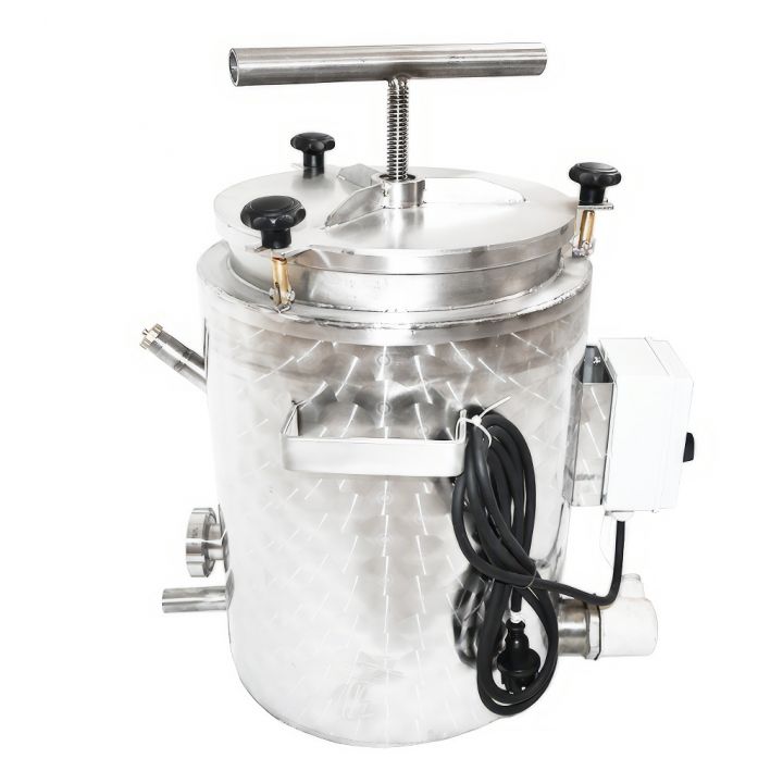 Vařák na vosk s lisem 35l - elektrický 230 V