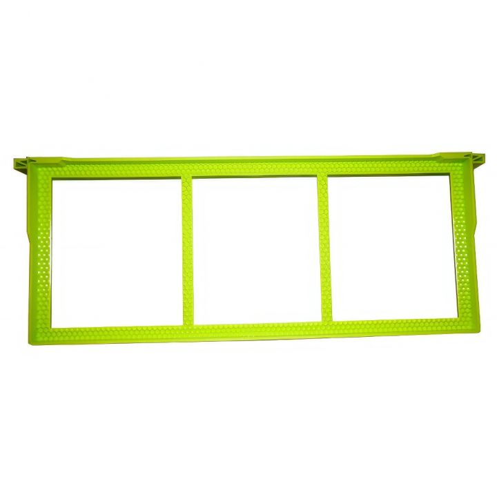 Plastový rámek volná stavba Langstroth 3/4 185 - ter. - zelený